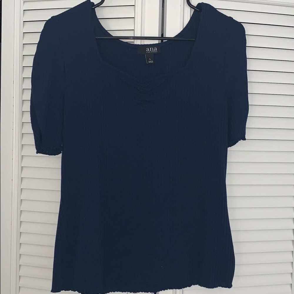 💙Dark Blue Anna Blouse💙